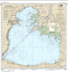 Lake St. Clair (14850-54) by NOAA