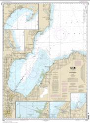 Saginaw Bay; Port Austin Harbor; Caseville Harbor; Entrance to Au Sable River; Sebewaing Harbor; Tawas Harbor (14863-32) by NOAA