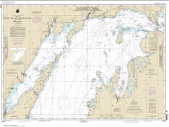 North end of Lake Michigan, including Green Bay (14902-29) by NOAA