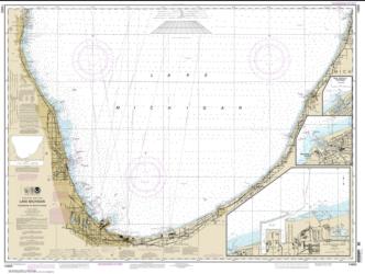 Waukegan to South Haven; Michigan City; Burns International Harbor; New Buffalo (14905-31) by NOAA