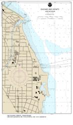 SMALL-CRAFT BOOK CHART - Chicago and South Shore of Lake Michigan (book of 30 charts) (14926-12) by NOAA