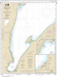 Keweenaw Bay; L Anse and Baraga Harbors (14971-22) by NOAA