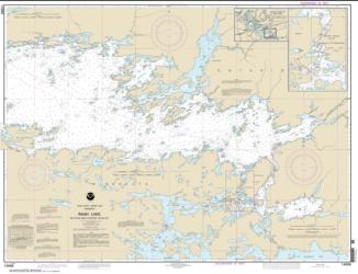 Rainy Lake-Big Island, Minn., to Oakpoint Island, Ont.; Kettle Falls (14996-15) by NOAA