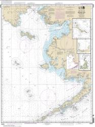 Bering Sea-eastern part; St. Matthew Island, Bering Sea; Cape Etolin, Achorage, Nunivak Island (16006-35) by NOAA