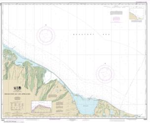 Demarcation Bay and approaches (16041-9) by NOAA
