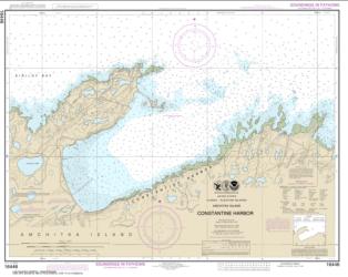 Constantine Harbor, Amchitka Island (16446-9) by NOAA