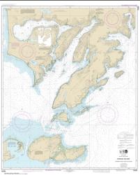 Kodiak Island Sitkinak Strait and Alitak Bay (16590-12) by NOAA