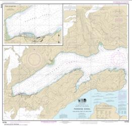 Passage Canal incl. Port of Whittier; Port of Whittier (16706-11) by NOAA