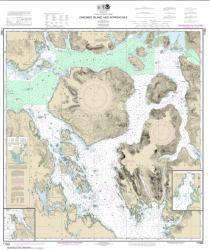 Zarembo Island and approaches;Burnett Inlet, Etolin Island; Steamer Bay (17382-17) by NOAA