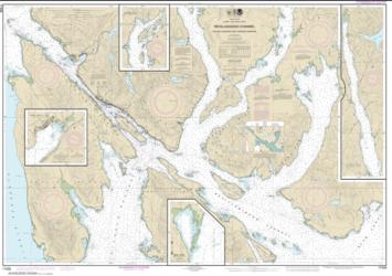 Revillagigedo Channel, Nichols Passage, and Tongass Narrows; Seal Cove; Ward Cove (17428-11) by NOAA
