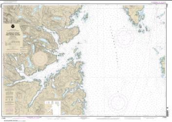 Clarence Strait and Moira Sound (17432-7) by NOAA