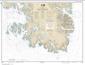 Kendrick Bay to Shipwreck Point, Prince of Wales Island (17433-12) by NOAA