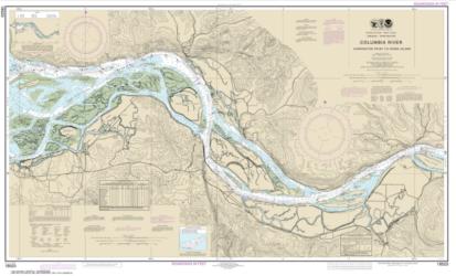 Columbia River Harrington Point to Crims Island (18523-58) by NOAA