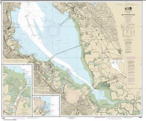 San Francisco Bay-southern part; Redwood Creek.; Oyster Point (18651-45) by NOAA