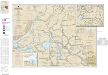 Sacramento and San Joaquin Rivers Old River, Middle River and San Joaquin River extension; Sherman Island (18661-30) by NOAA