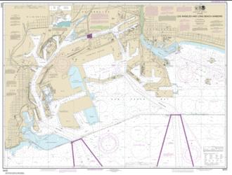 Los Angeles and Long Beach Harbors (18751-46) by NOAA