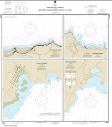 Harbors and Landings on the Northeast and Southeast Coasts of Hawai'i; Punalu'u Harbor; Honu'apo Bay; Honokaa Landing; Kukuihaele Landing (19322-8) by NOAA