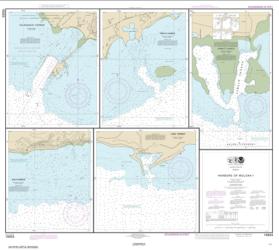 Harbors of Moloka'i Kaunakakai Harbor; Pukoo Harbor; Kamalo Harbor; Kolo Harbor; Lono Harbor (19353-13) by NOAA