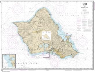 Island of O'ahu; Barbers Point Harbor (19357-25) by NOAA