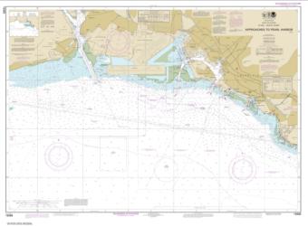 O'ahu South Coast Approaches to Pearl Harbor (19369-7) by NOAA