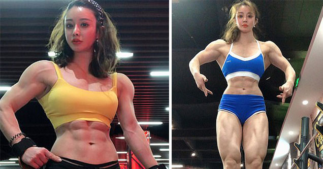 Yuan Herong, the 30-year-old medical professional from the Chinese city of Qingdao, has made a name for herself in the Chinese model and professional bodybuilding community. 