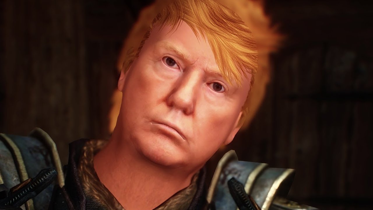 donald trump video game mod