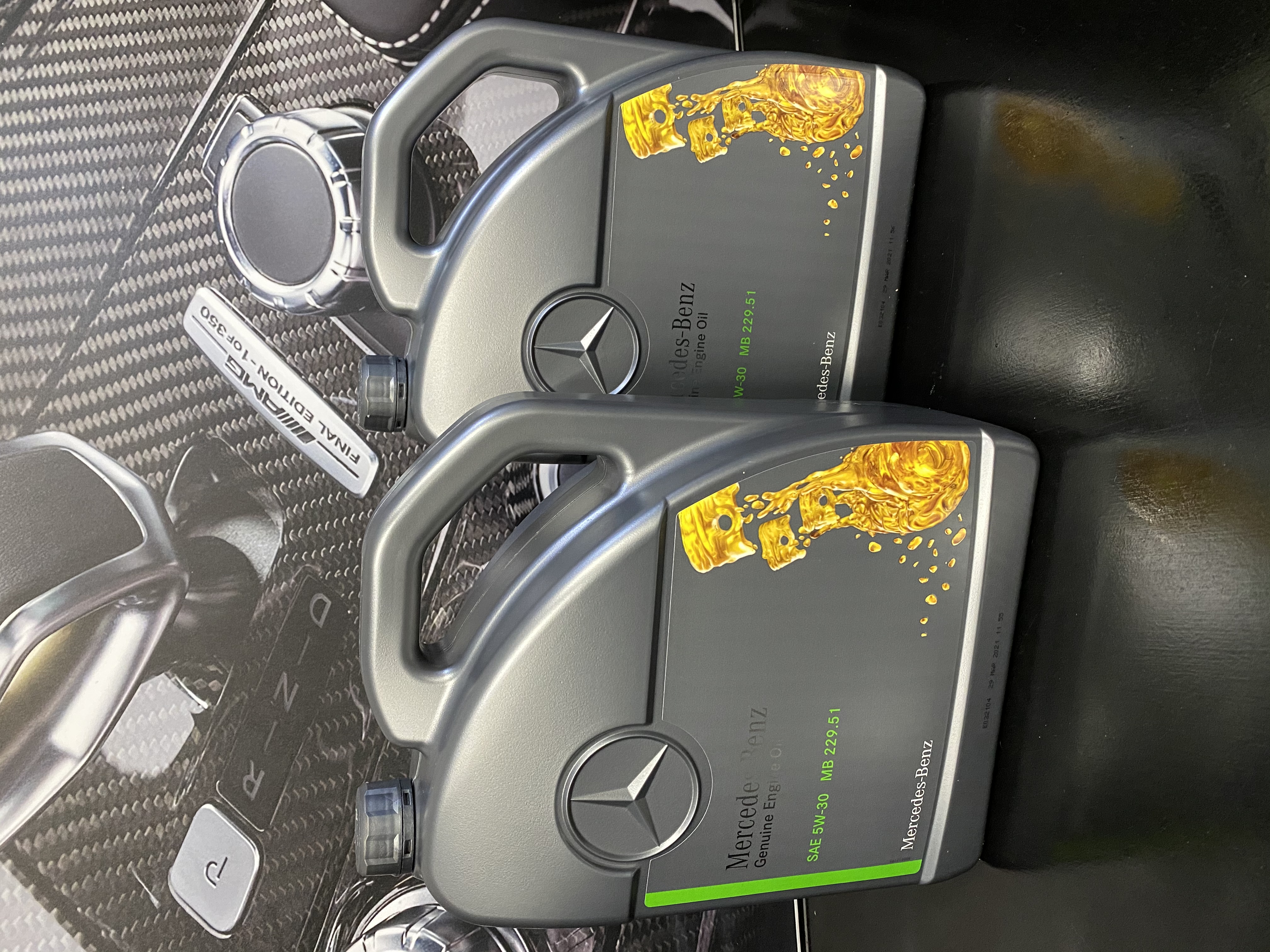 10l Genuine Mercedes Benz 5w30 Low Ash Engine Oil 229 51 Fully Synthetic Z10dpac Ebay