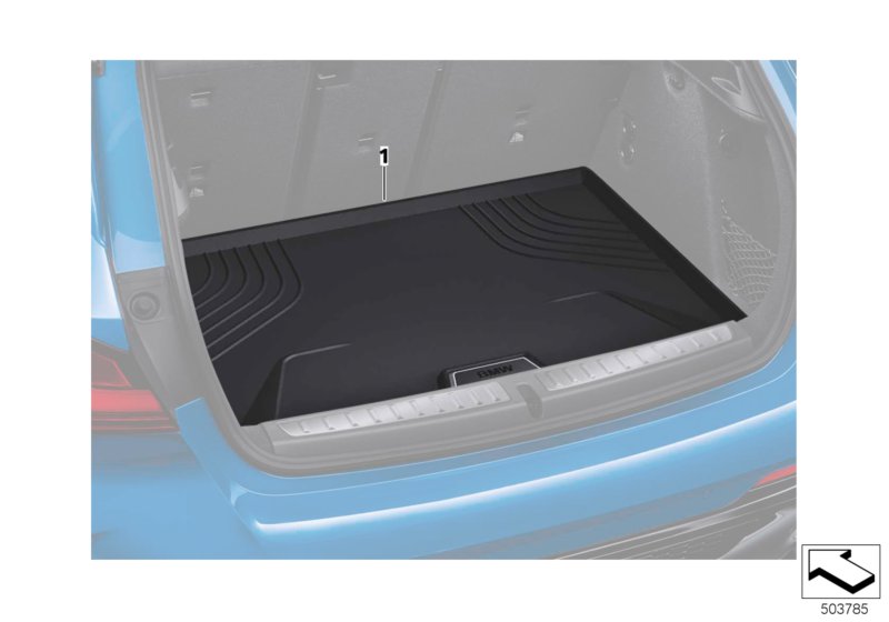 Brand New Genuine BMW 1 Series F40 Rubber Boot Liner 51472469099 eBay
