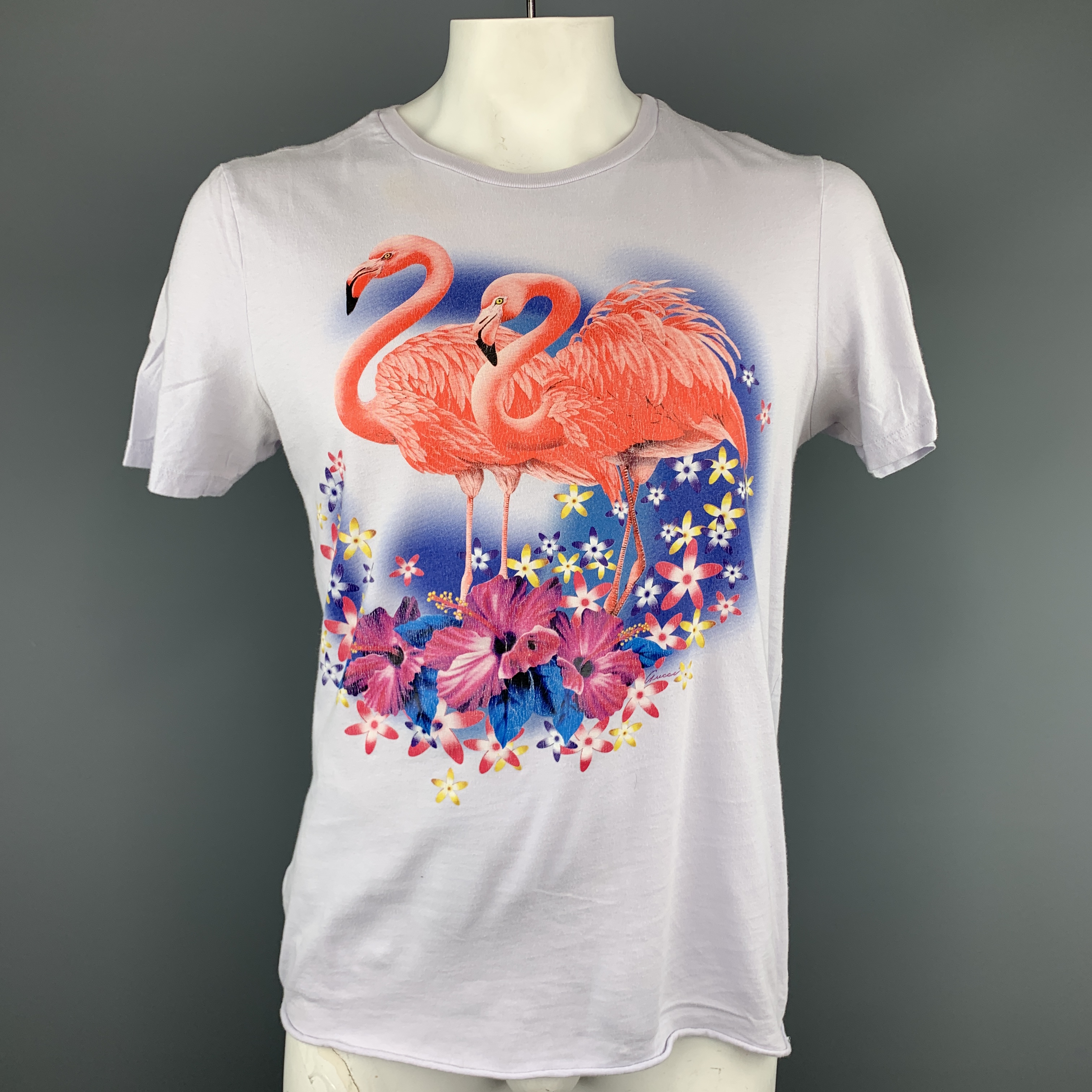 gucci flamingo shirt