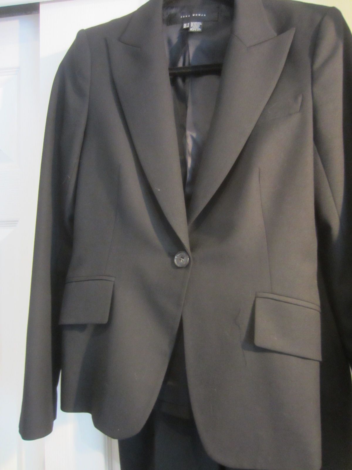 black blazer zara woman