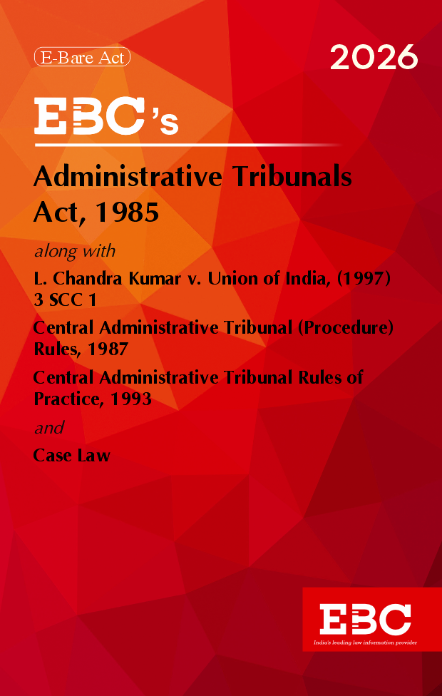 Administrative Tribunals Act, 1985 Bare Act (Print/eBook)
