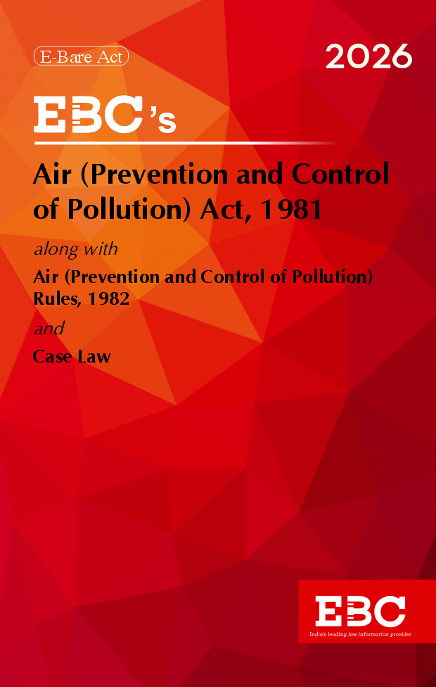 Air (Prevention and Control of Pollution) Act, 1981Bare Act (Print/eBook)