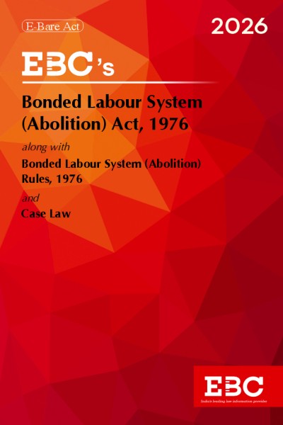 Bonded Labour System (Abolition) Act, 1976Bare Act (Print/eBook)