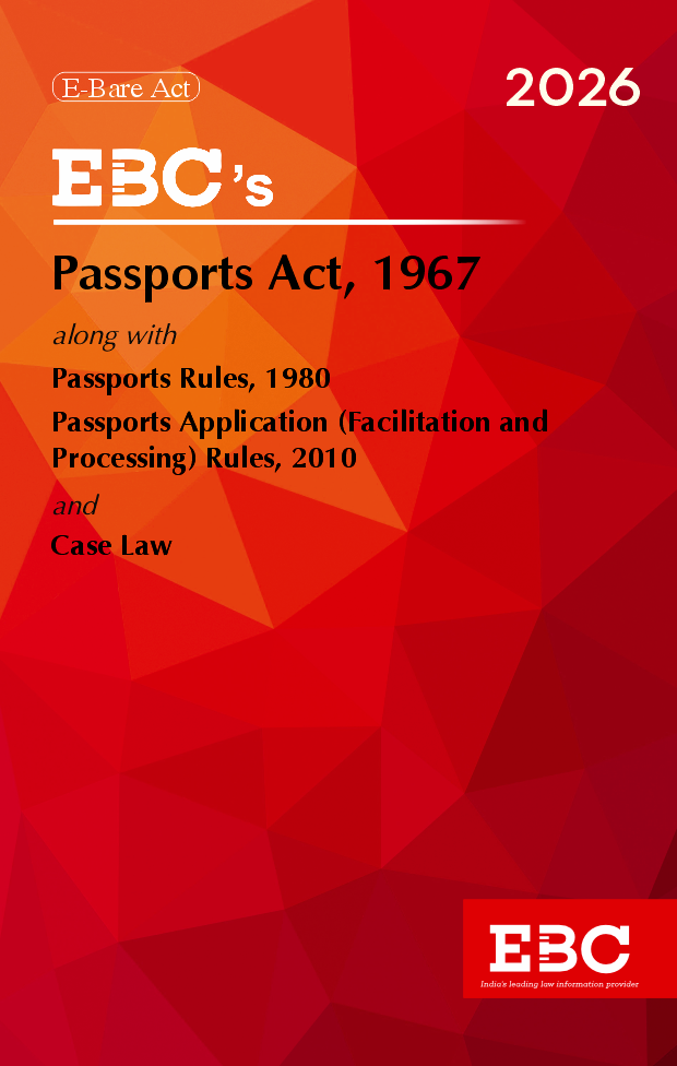 Passports Act, 1967 Bare Act (Print/eBook)