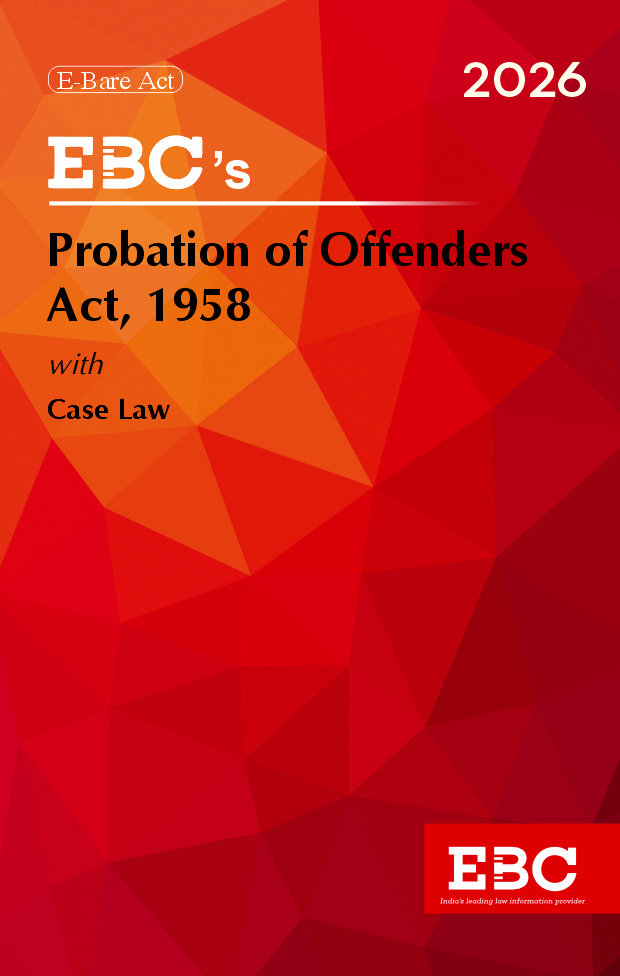 Probation of Offenders Act, 1958 Bare Act (Print/eBook)