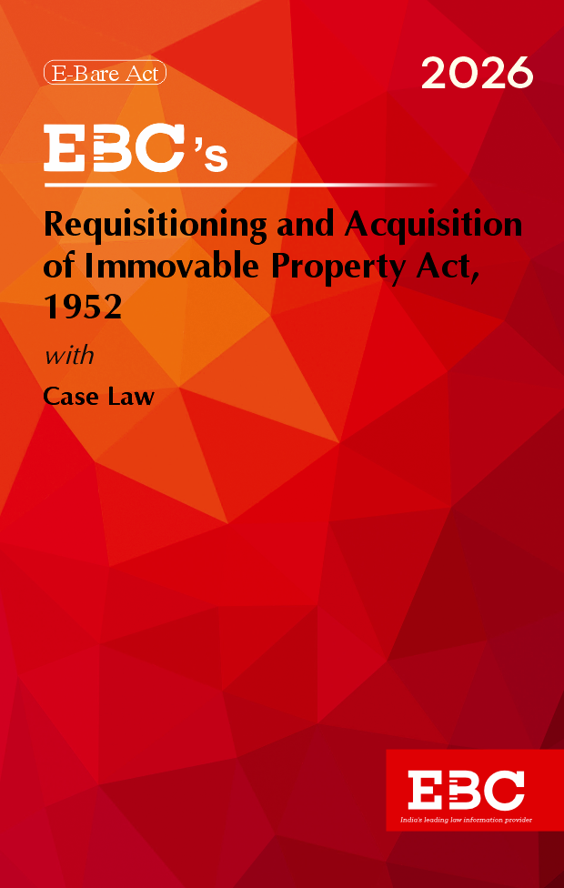 Requisitioning and Acquisition of Immovable Property Act, 1952<br>Bare Act (Print/eBook)</br>