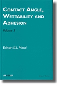 Contact Angle, Wettability and Adhesion, Volume 3