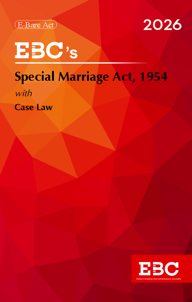 Special Marriage Act, 1954Bare Acts (Print/eBook)