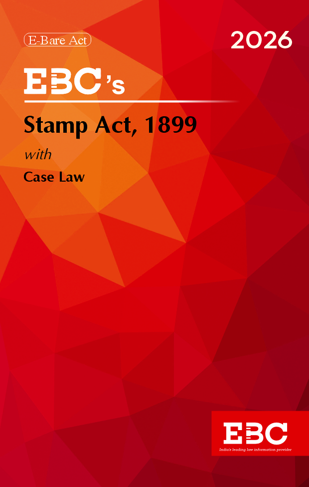 Stamp Act, 1899Bare Act (Print/eBook)