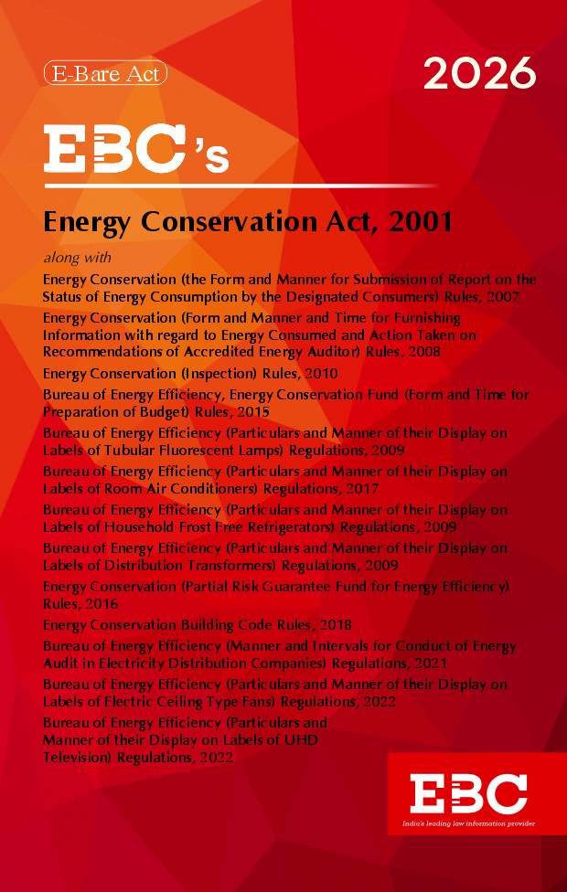 Energy Conservation Act, 2001