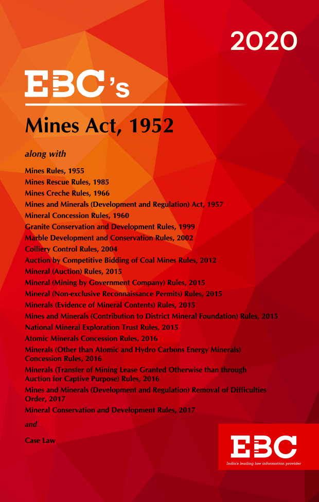Mines Act, 1952 EBC store