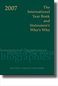 The International Year Book and Statesmen's Who's Who 2007 [2006 Edition] [Hardback]