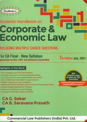Students Referencer On Corporate And Economic Law For CA Final New Syllabus