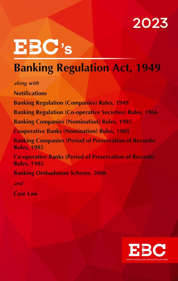 Banking Regulation Act 1949Bare Act (Print/eBook)