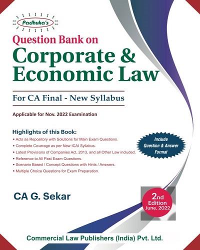 Question Bank on Corporate and Economic Law