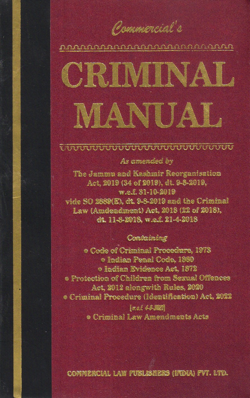 Criminal Manual (Pocket Size)