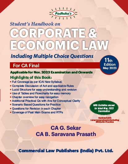Students Handbook On Corporate and Economic Law