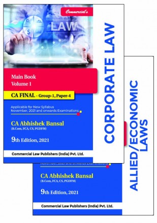 Corporate And Allied/Economic Laws (Main Book)(In 2 Volumes)