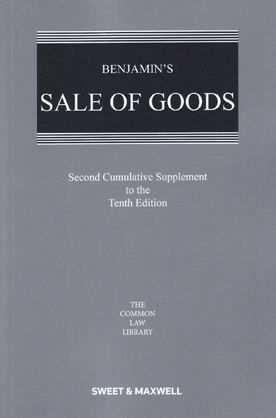 Benjamin's Sale of Goods 10th ed: 2nd Supplement