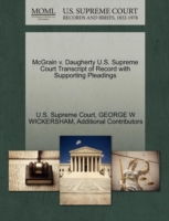 McGrain V. Daugherty U.S. Supreme Court Transcript of Record with Supporting Pleadings